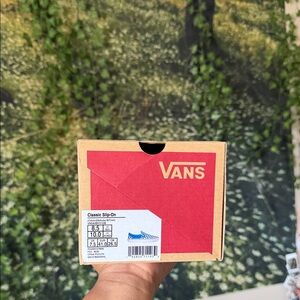Vans Classic Slip-On Shoes - Red